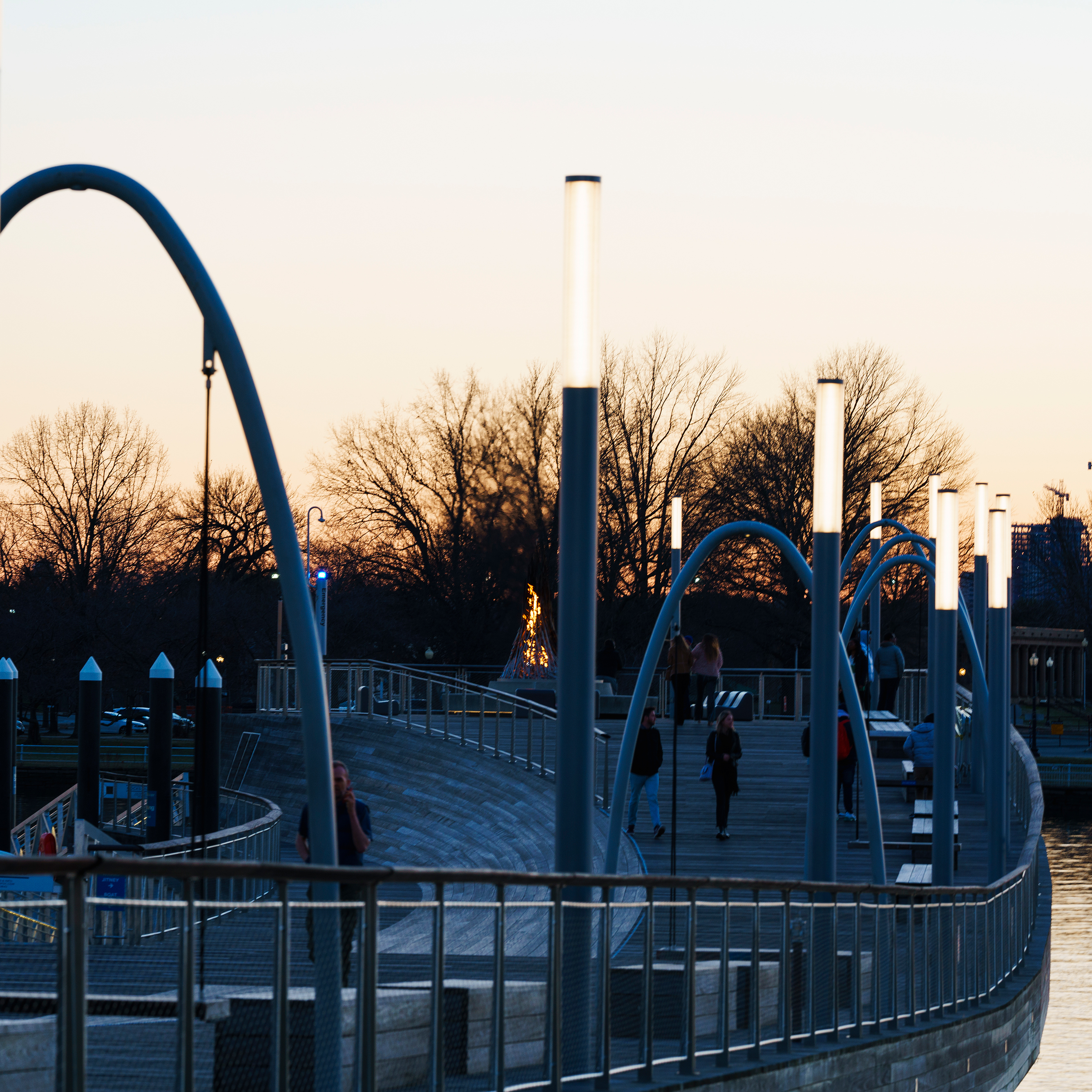 Wharf pier